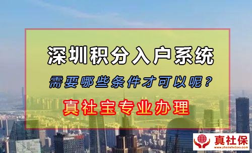 深圳積分入戶系統(tǒng)