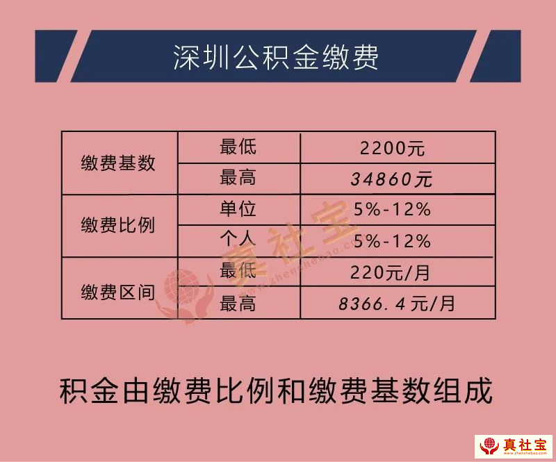 深圳住房公積金繳費明細